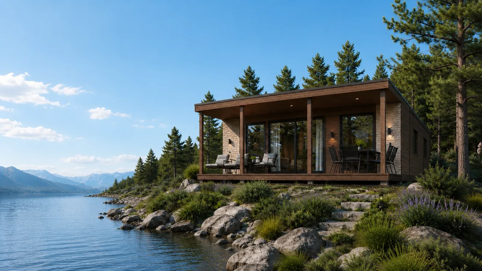 CABYNE NINE en plena naturaleza
