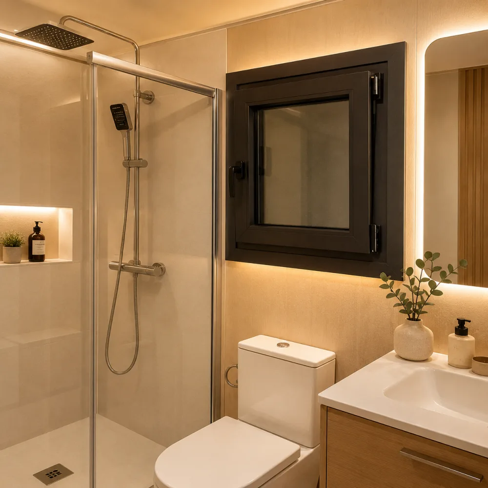 Ba&ntilde;o del bungalow CABYNE SEVEN
