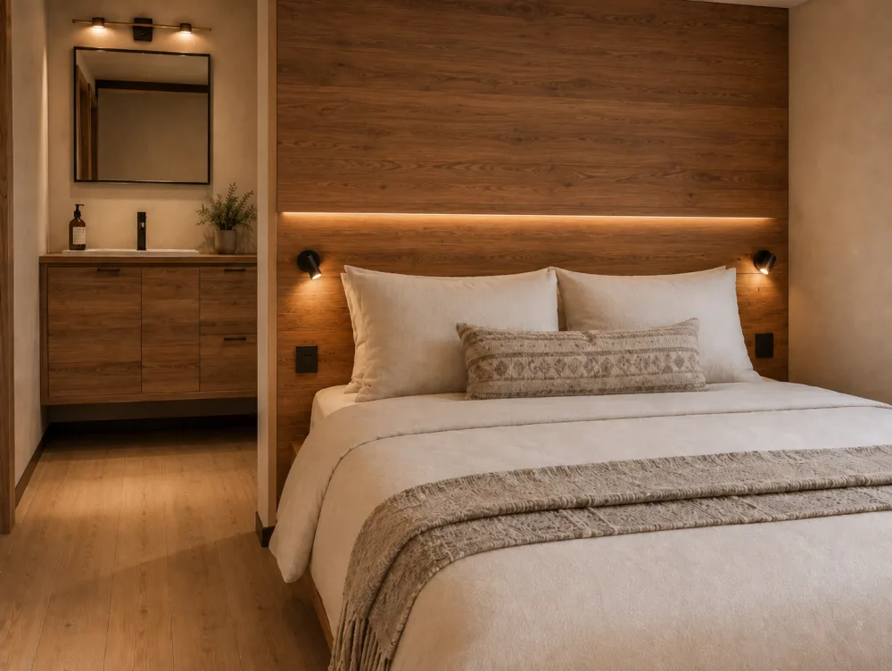 Dormitorio principal de CABYNE NINE