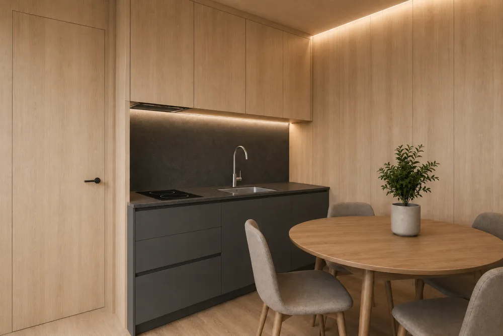 Cocina y comedor de CABYNE NINE