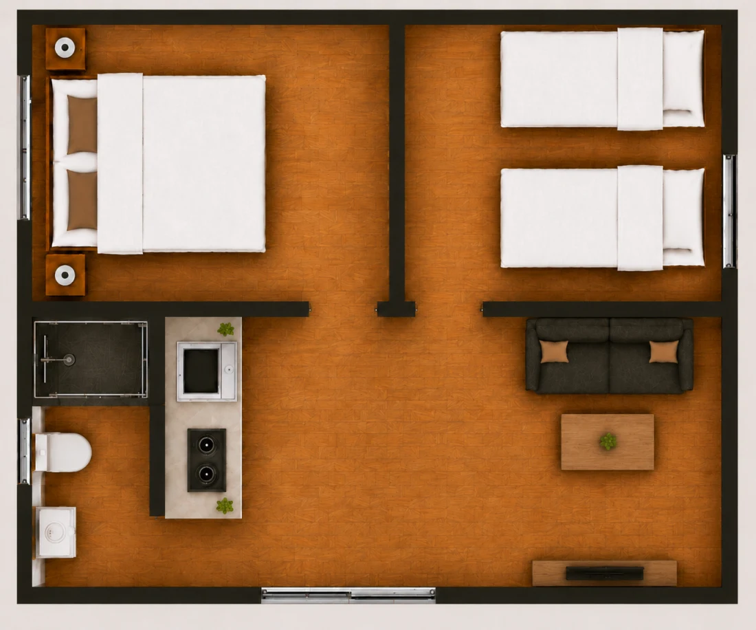 Plano CABYNE DOUBLE SIX